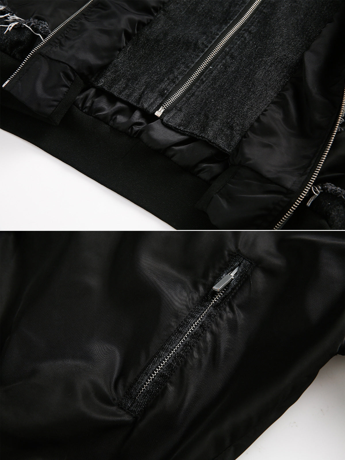 LAYERZ - Double Layer Cropped Jacket | Teenwear.eu