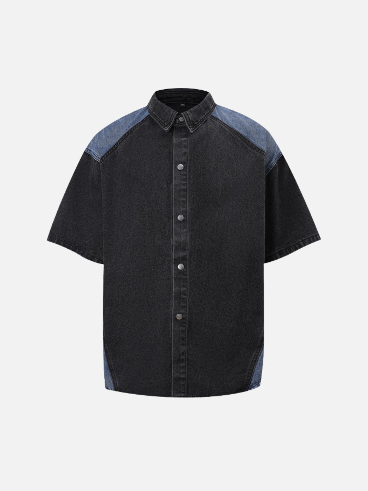 CORTEX – Baggy Embroidered Shorts Black Shirt Only | TEENWEAR.EU