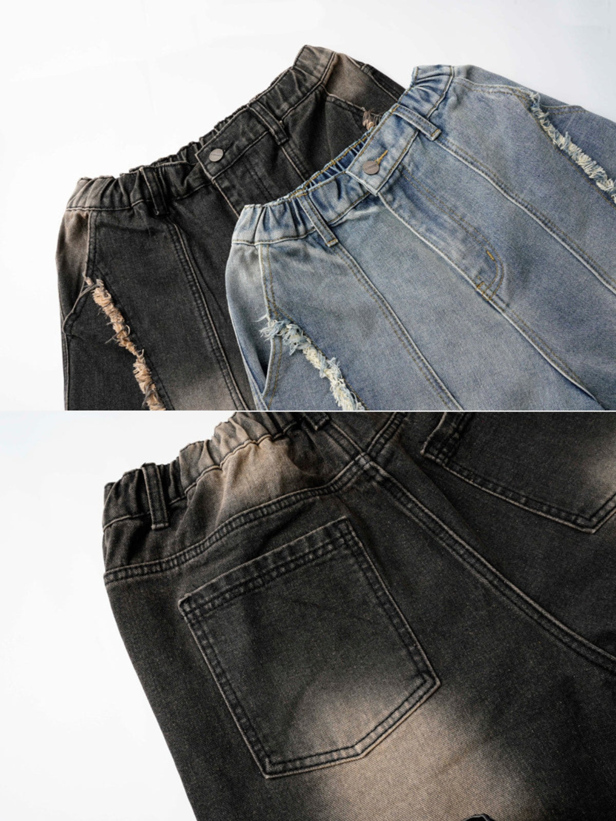 UNDERED - Baggy Embroidered Shorts | TEENWEAR.EU