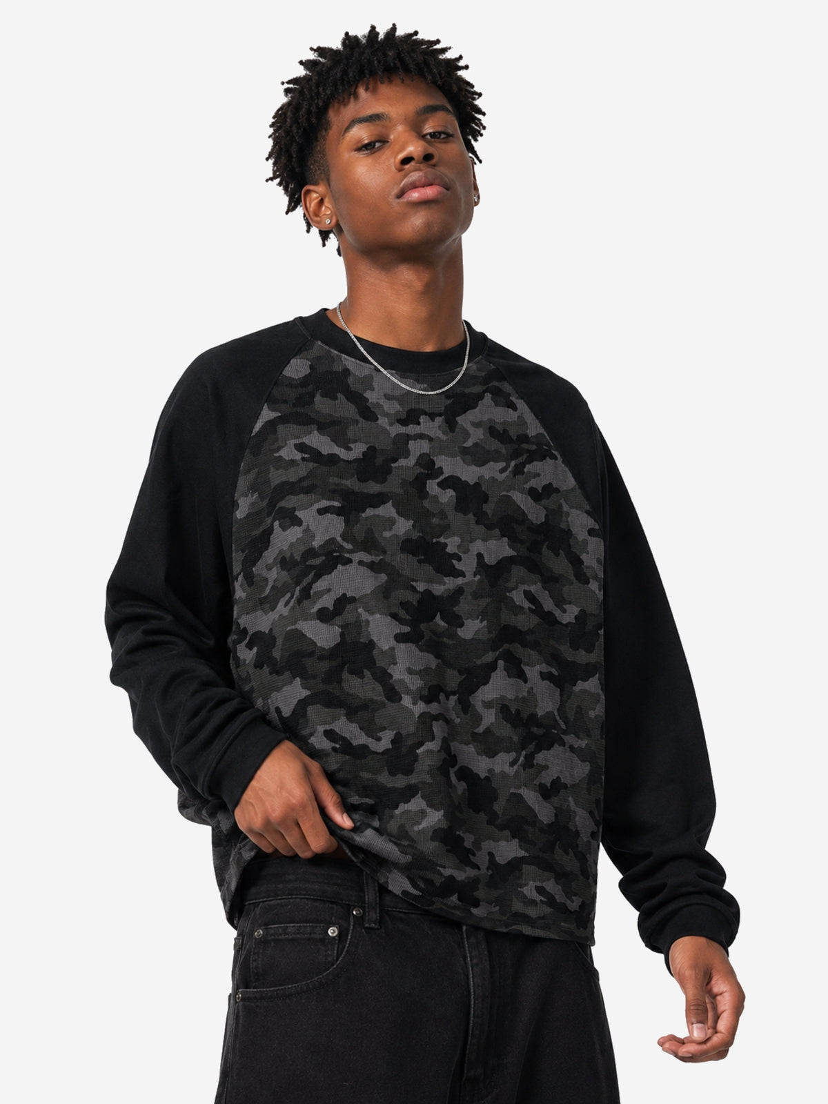 CAMOSTY - Long Sleeve Camo T-Shirt | Teenwear.eu