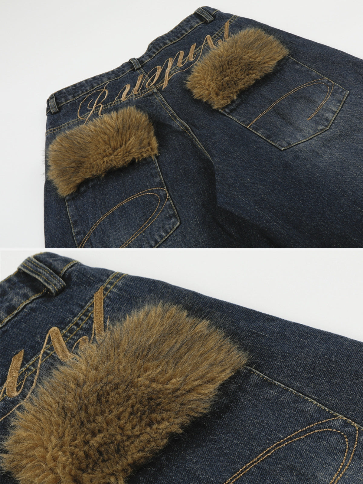 PUFFY - Baggy Graphic Embroidered Jeans | Teenwear.eu