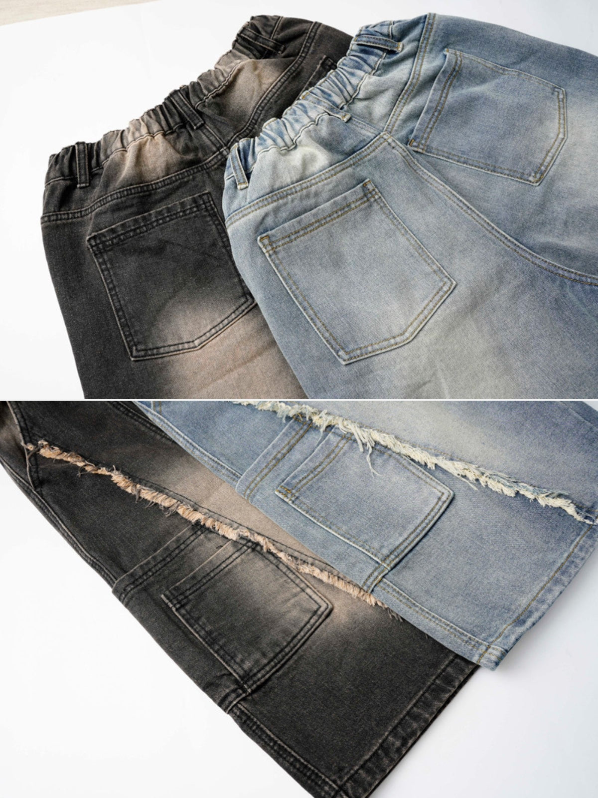 UNDERED - Baggy Embroidered Shorts | TEENWEAR.EU