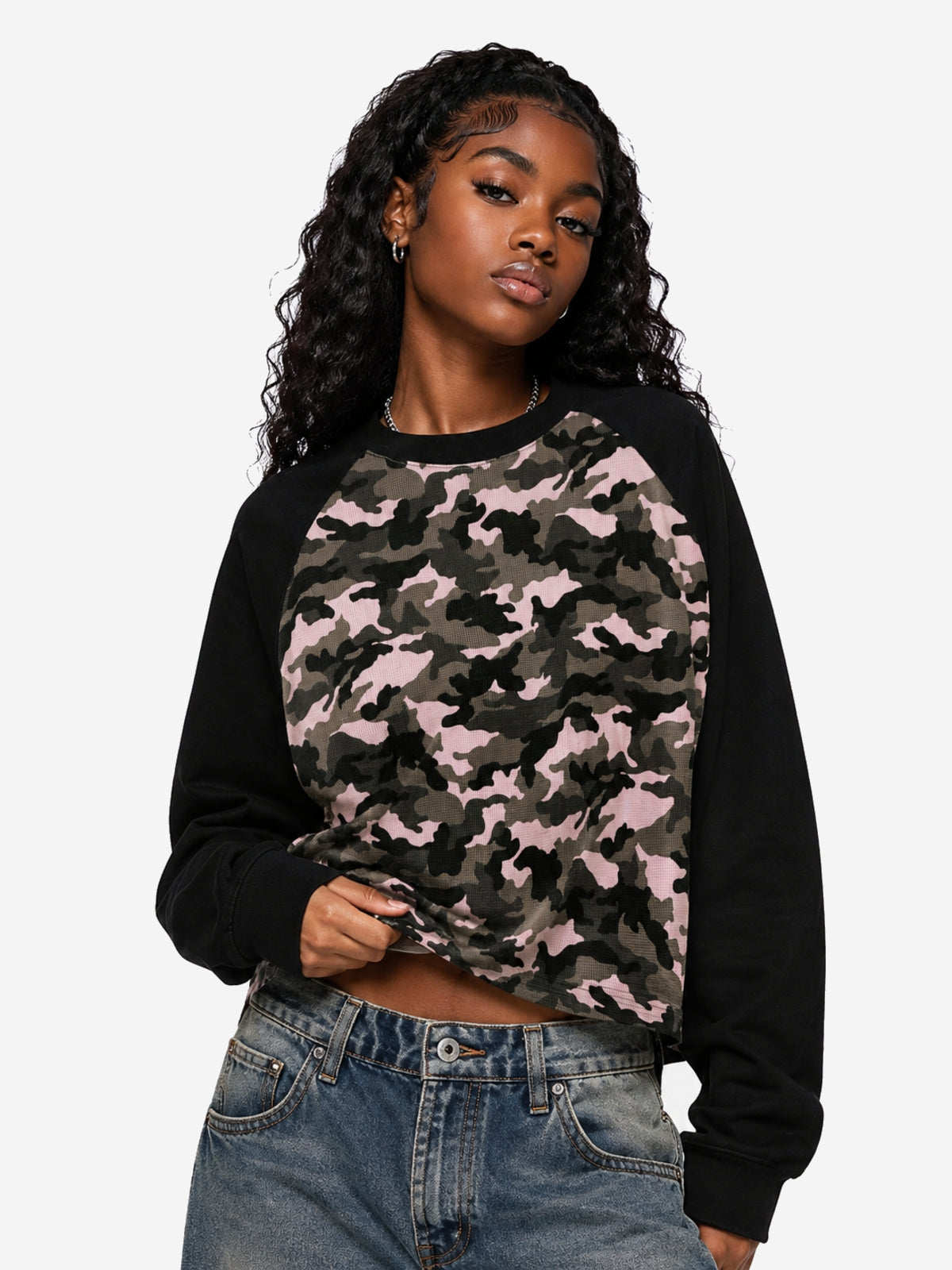 CAMOSTY - Long Sleeve Camo T-Shirt