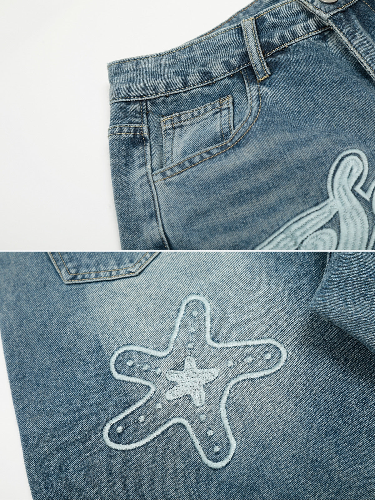 SEVEENS - Baggy Graphic Jeans | TEENWEAR.EU