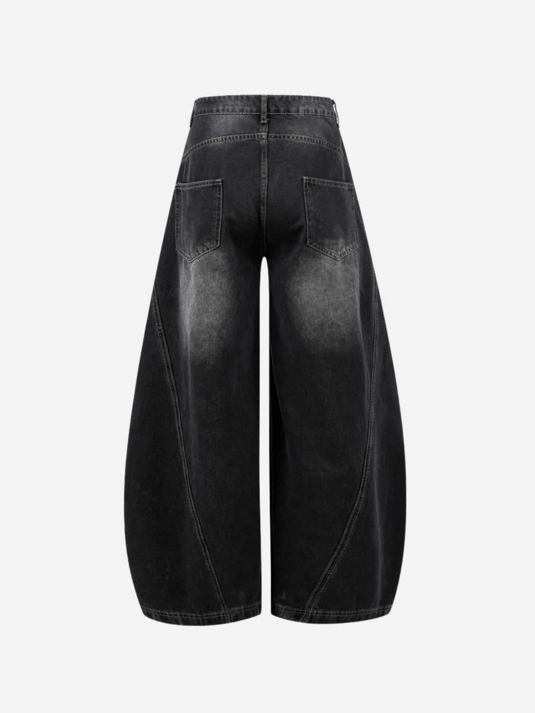 HORSEY - Baggy Graphic Jeans Black | Teenwear.eu