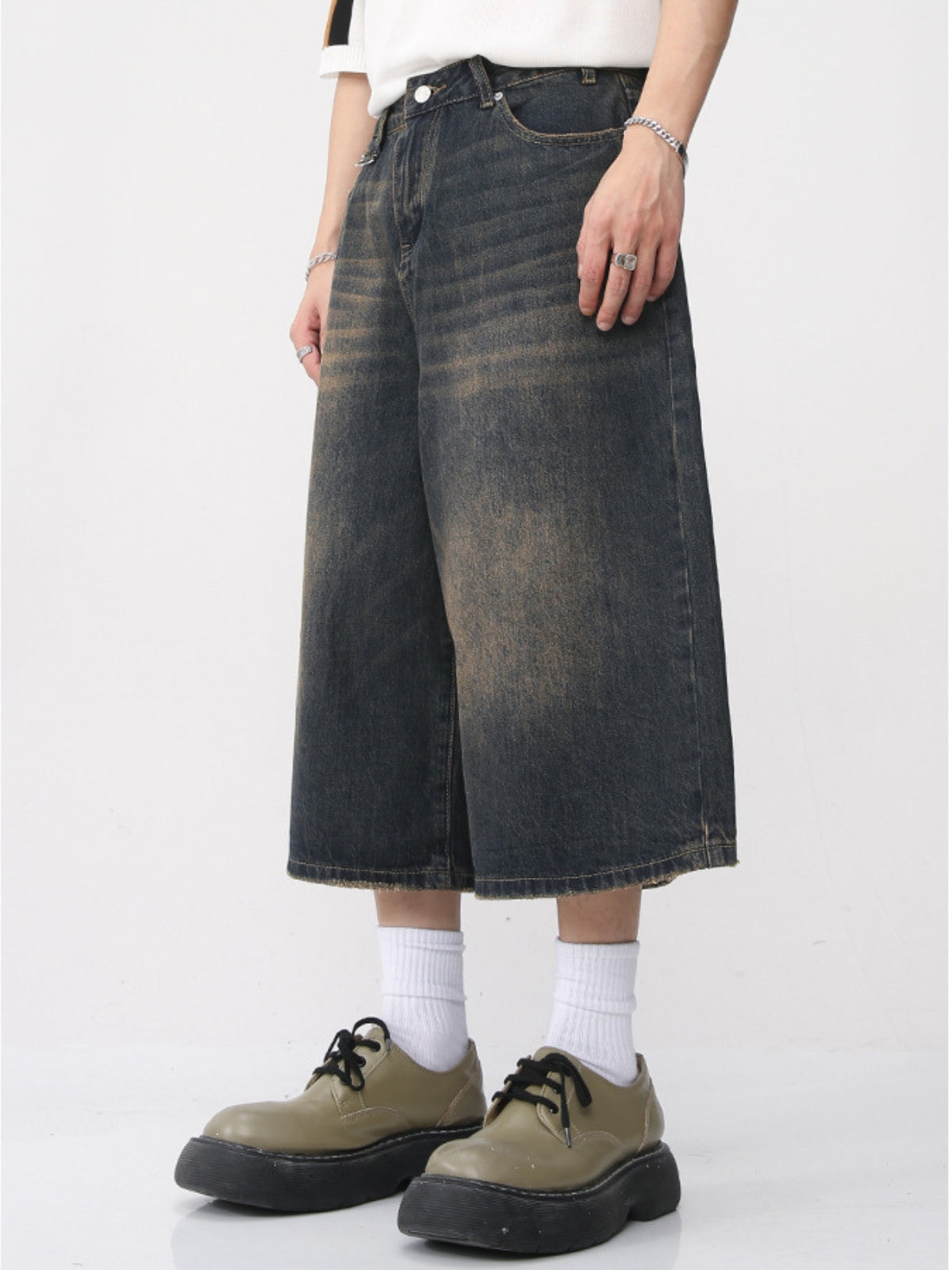 NOISER - Loose Denim Jorts | TEENWEAR.EU