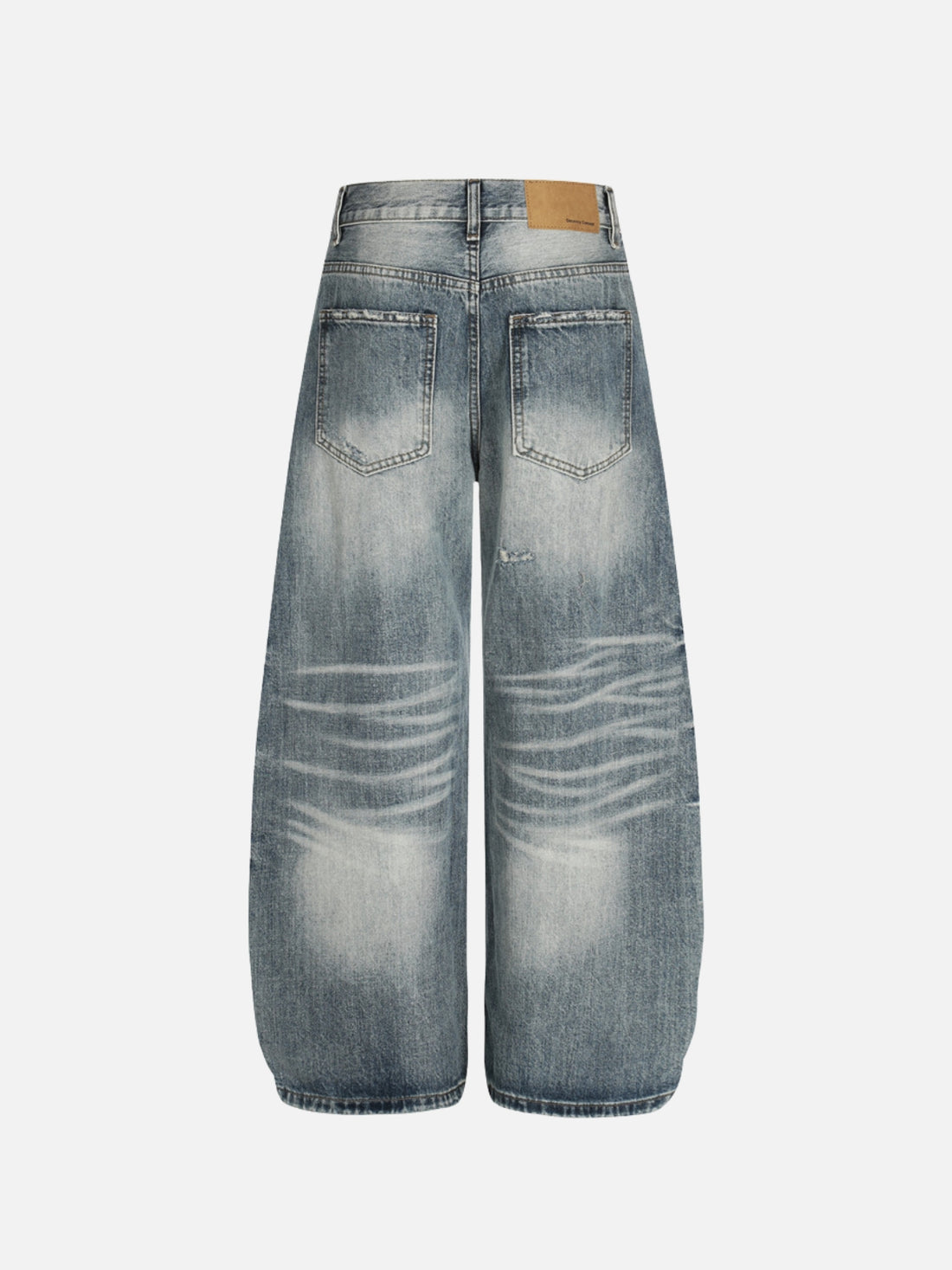 CRASO – Baggy Distressed Basic Jeans