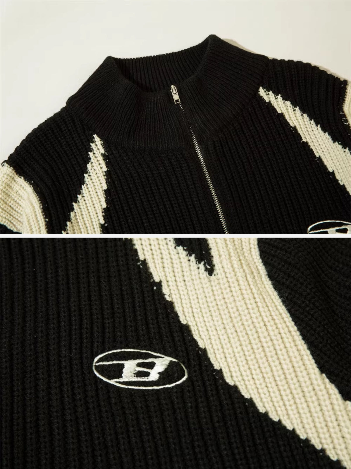 BOUNY - Oversized Graphic Cardigan | TEENWEAR.EU