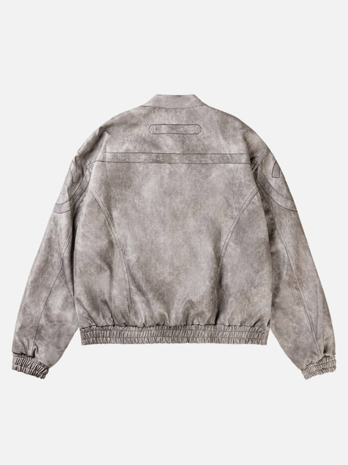 OSWALD - Leather Oversized Basic Jacket | TEENWEAR.EU