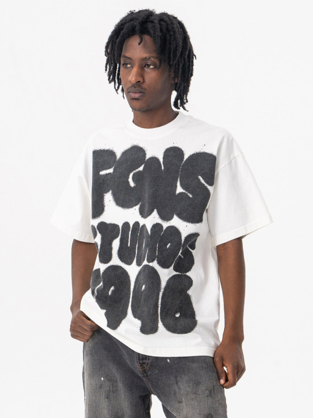 FGNS - Oversized Print T-Shirt | TEENWEAR.EU