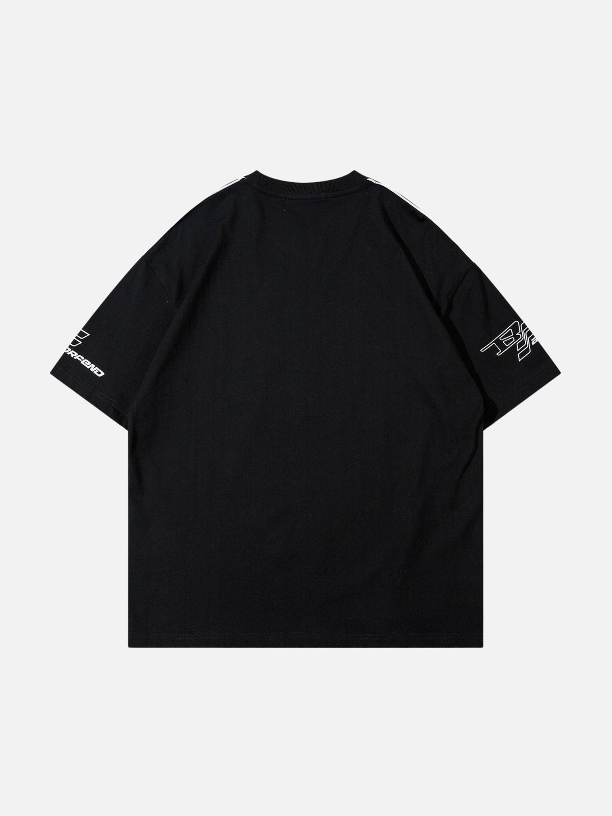 BORFEND - Oversized Print Racing T-Shirt | Teenwear.eu