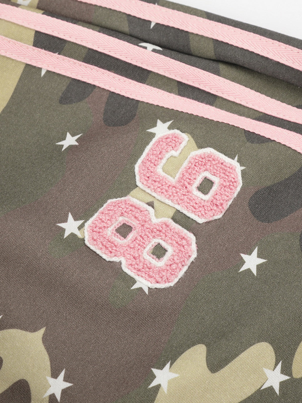 CAMISS - Baggy Graphic Embroidered Sweatpants