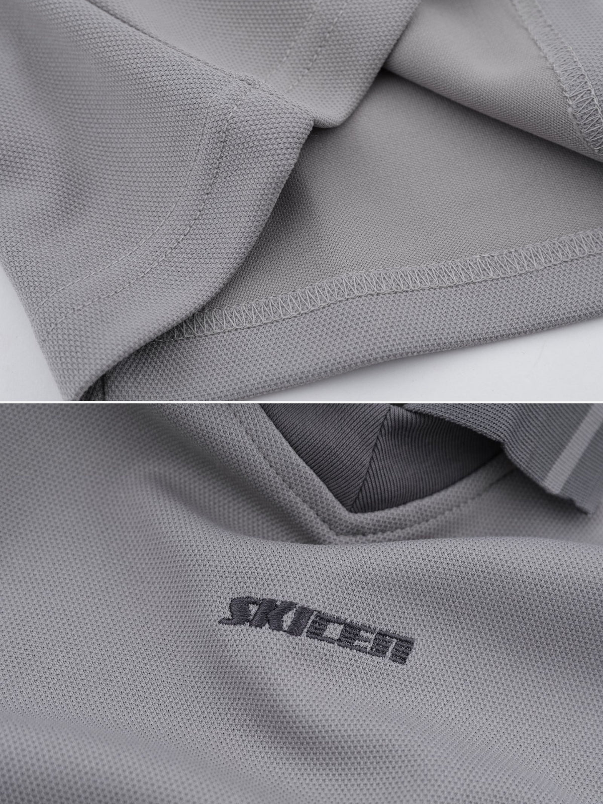 LINERO - Oversized Embroidered Polo T-Shirt | TEENWEAR.EU