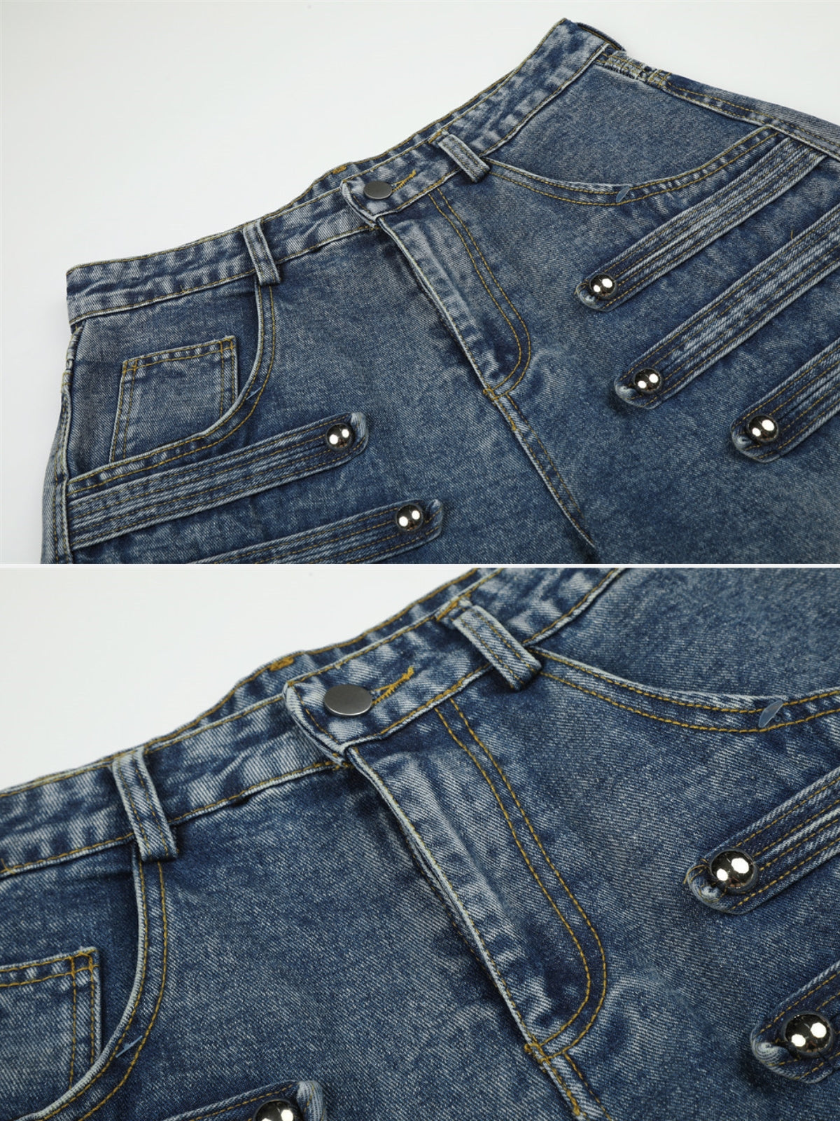 SPUDS - Baggy Graphic Embroidered Jeans | Teenwear.eu