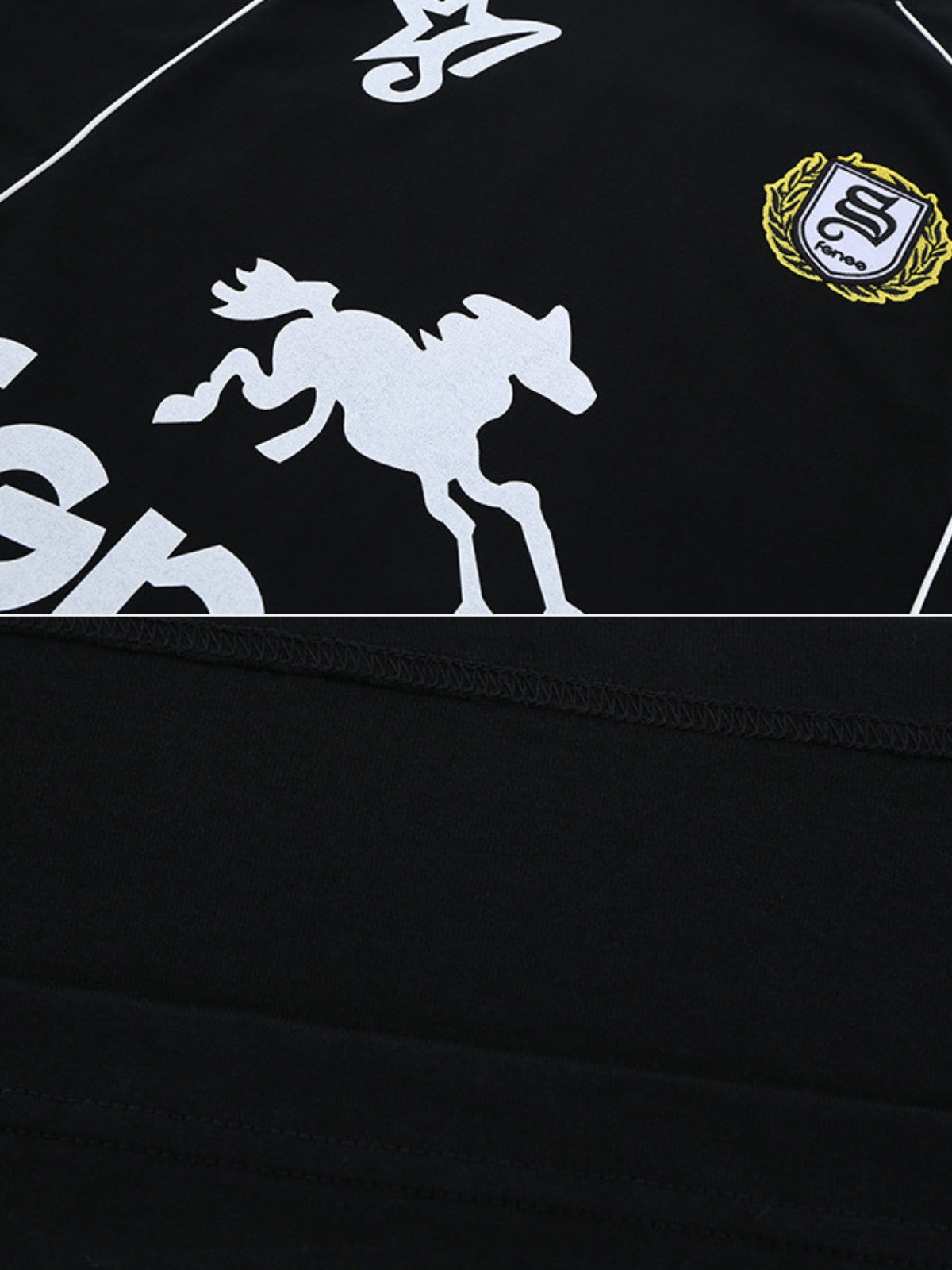 FENSS - Oversized Print Jersey T-Shirt | TEENWEAR.EU