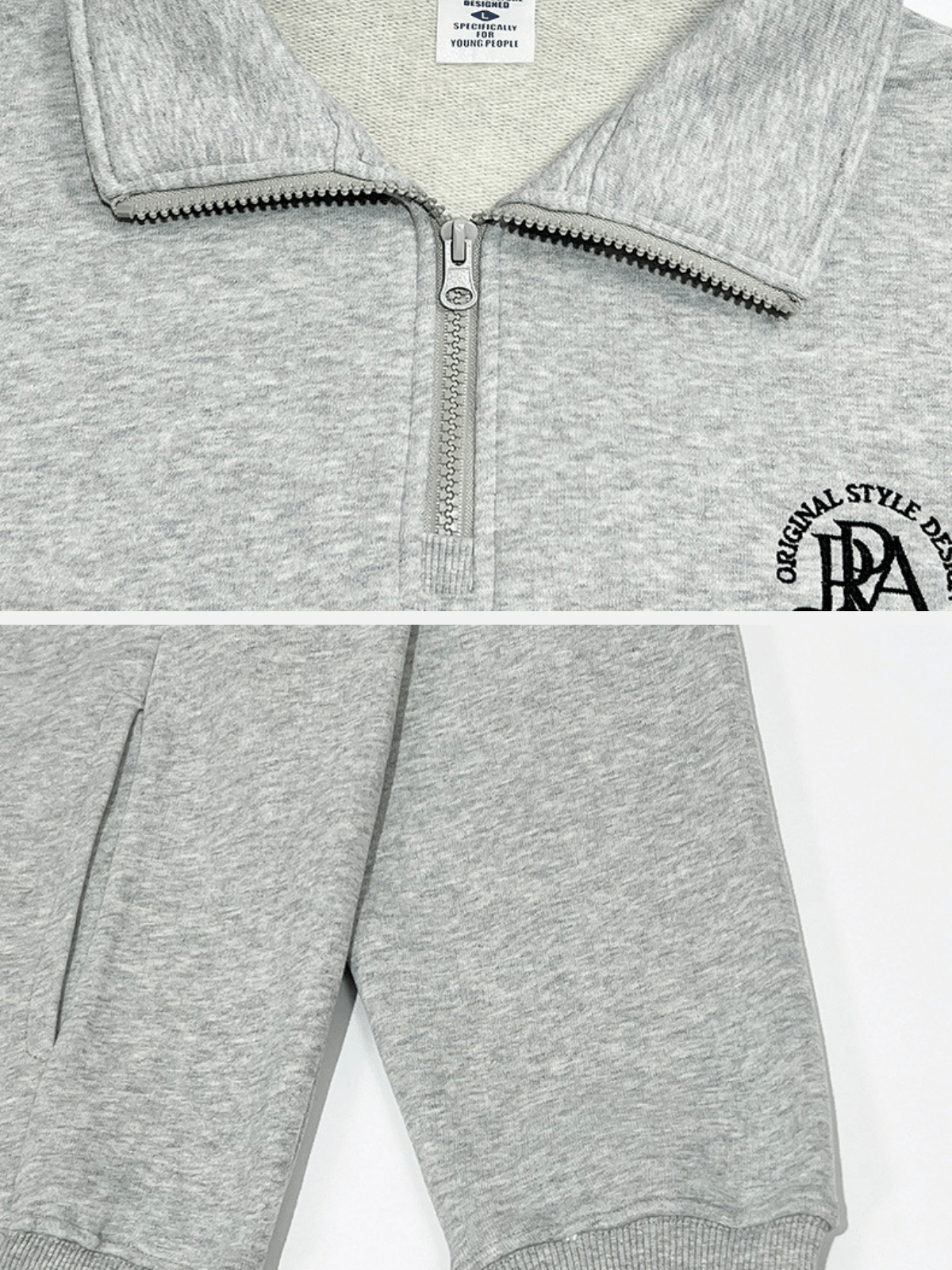 WORKIE - Oversized Polo Hoodie | TEENWEAR.EU