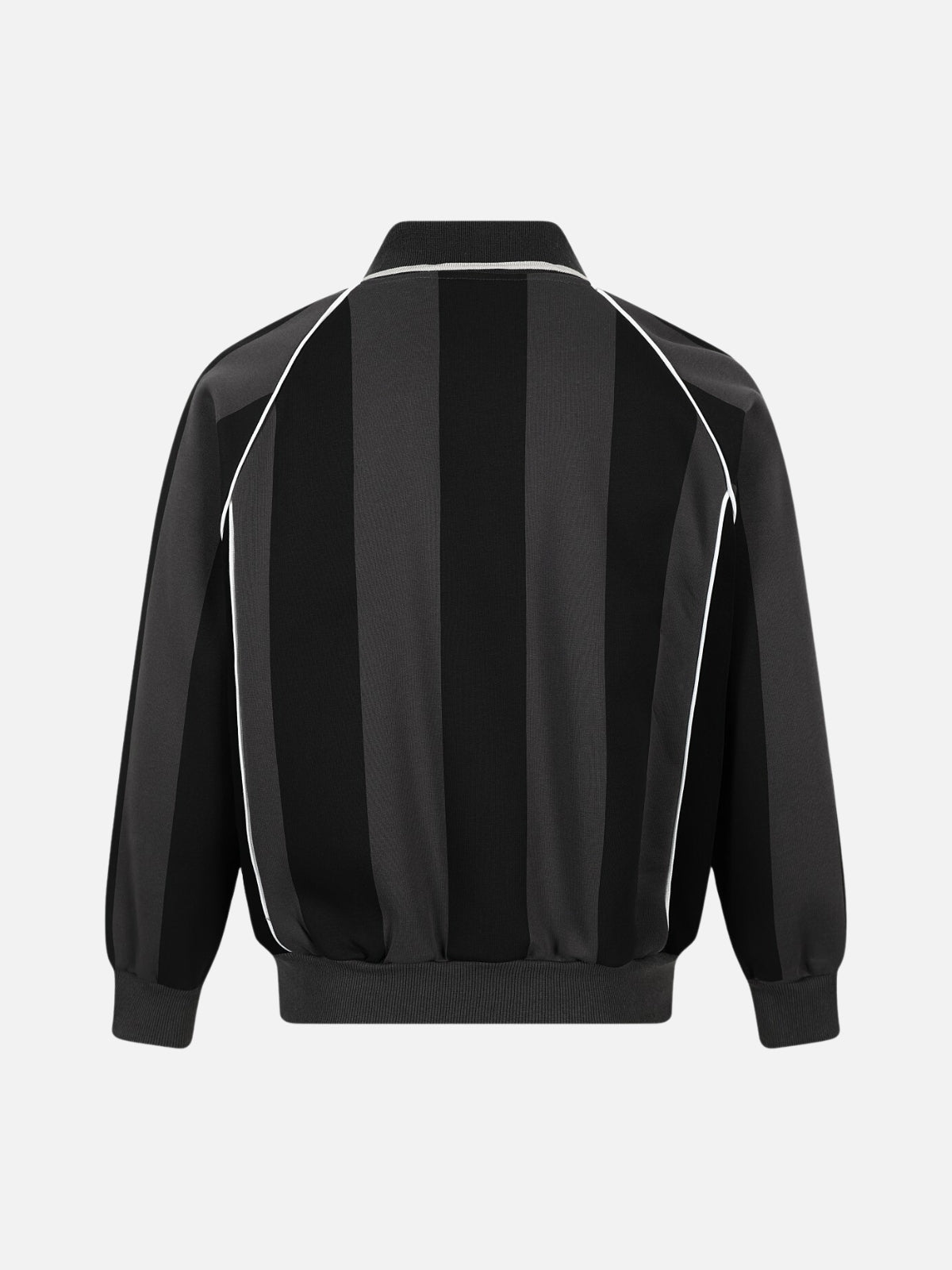STRIPES - Oversized Graphic Polo Long Sleeve Shirt | Teenwear.eu