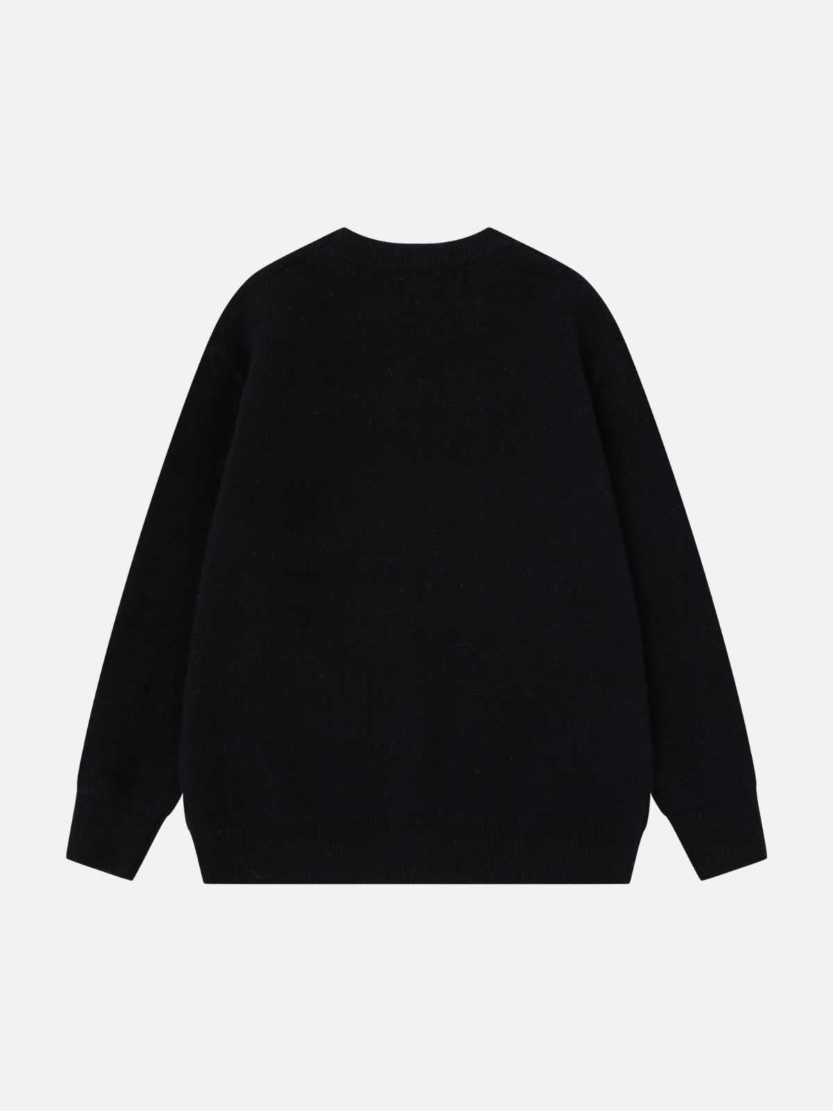 SKELITON - Oversized Graphic Sweater | Teenwear.eu