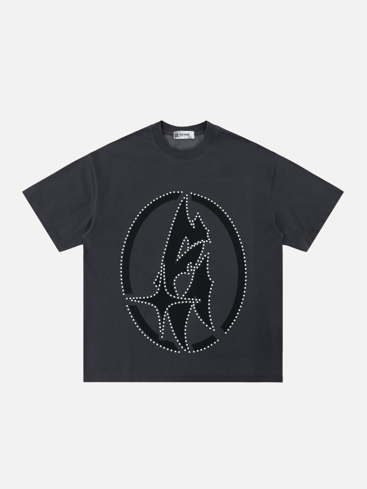 VITECO - Oversized Print T-Shirt Grey | TEENWEAR.EU