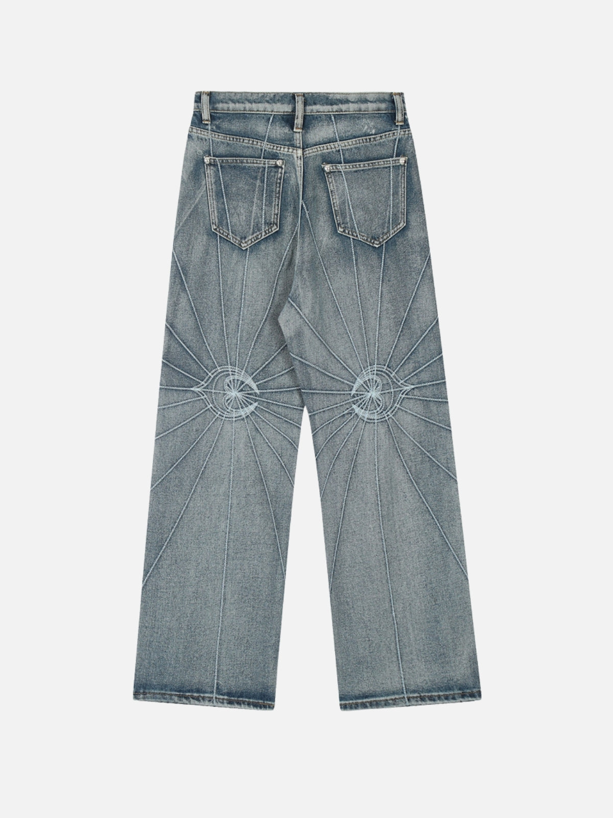 STRIKES - Loose Graphic Embroidered Jeans | TEENWEAR.EU