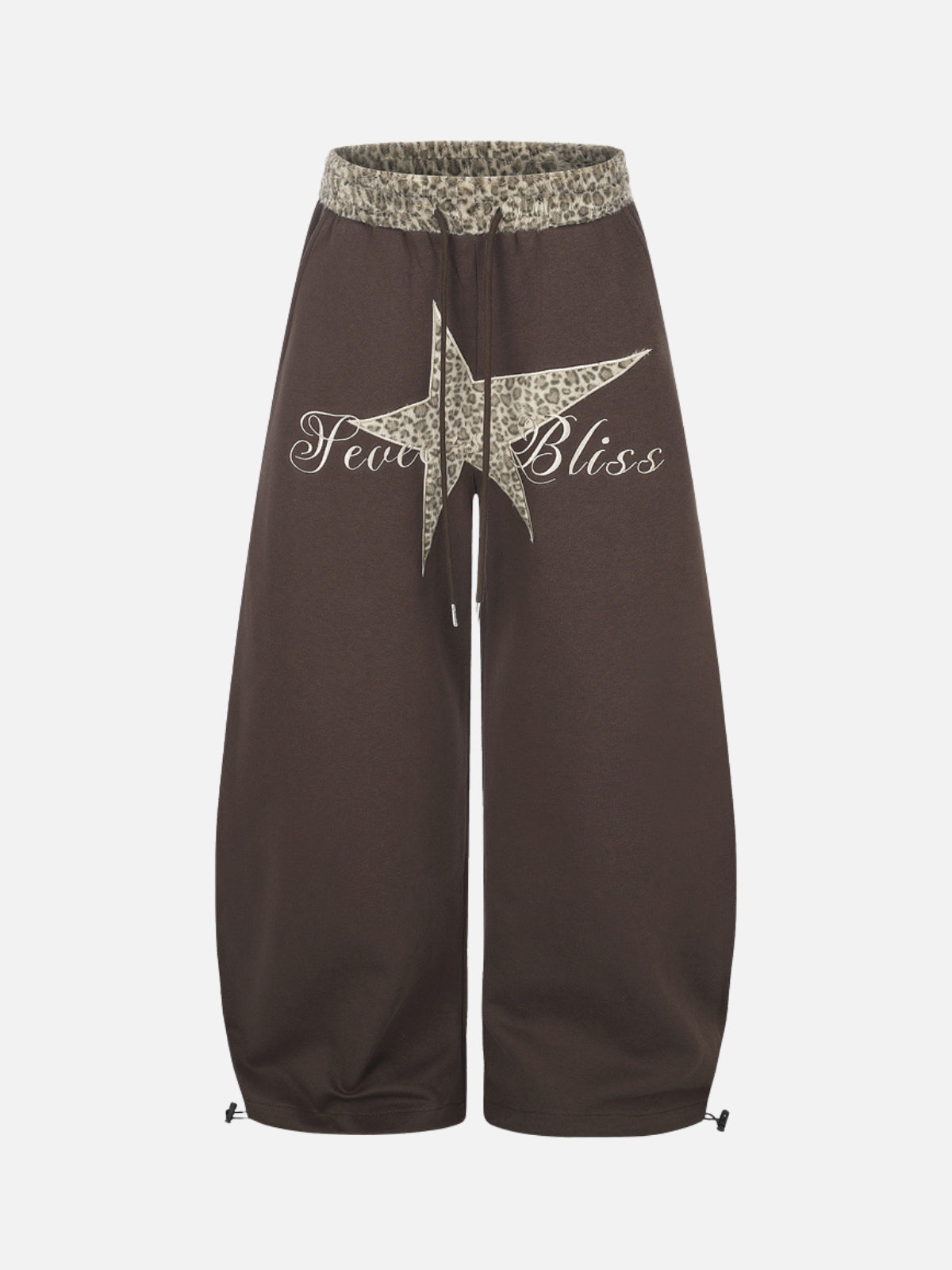 BLISS - Baggy Graphic Embroidered Sweatpants