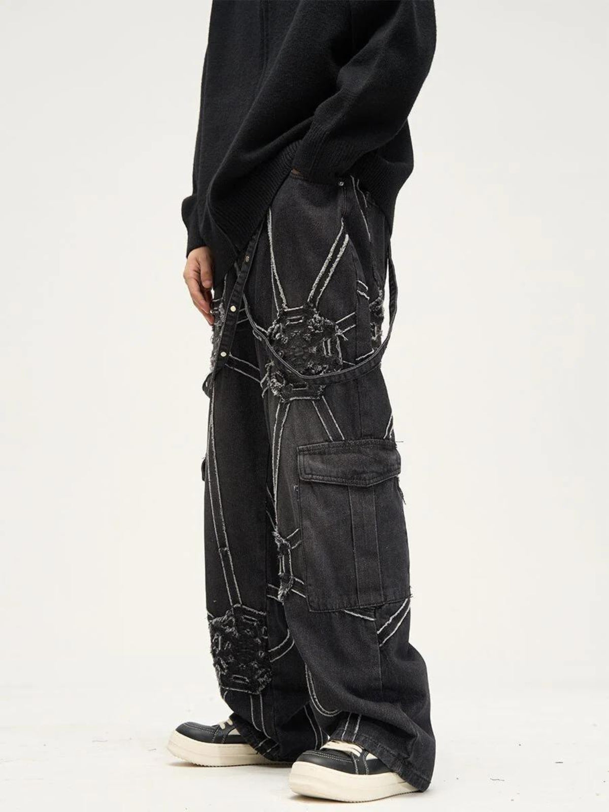 PATCHES - Baggy Patchwork Jeans | TEENWEAR.EU