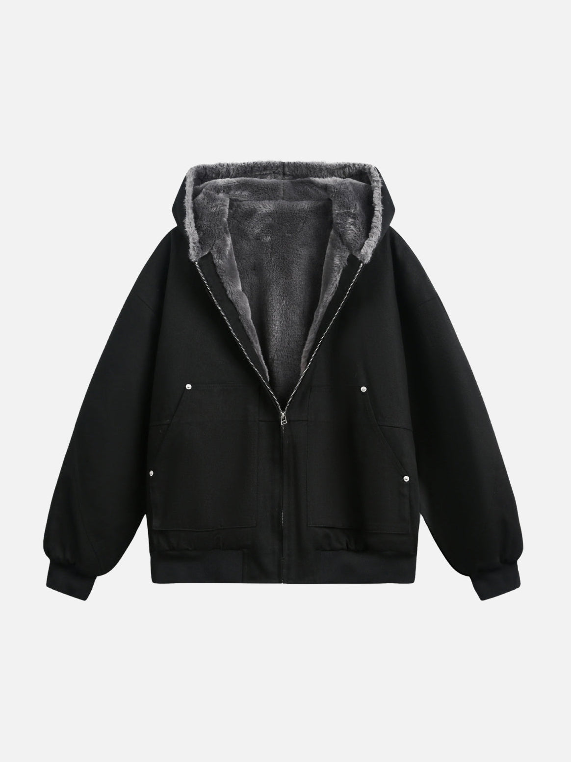 SHADYS – Oversized Basic Jacket Black | Teenwear.eu