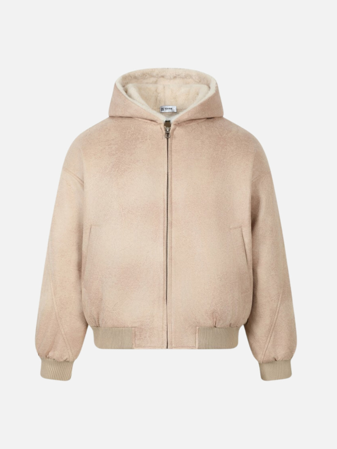 GLAYZE – Faux Leather Oversized Jacket