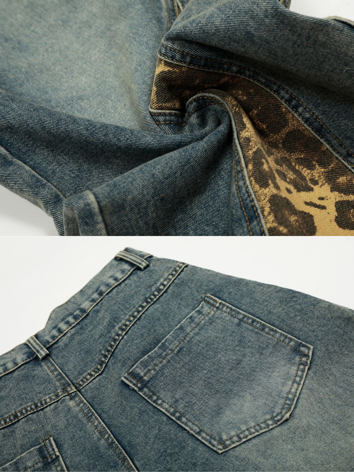 LEO DOWN - Baggy Embroidered Jeans | Teenwear.eu