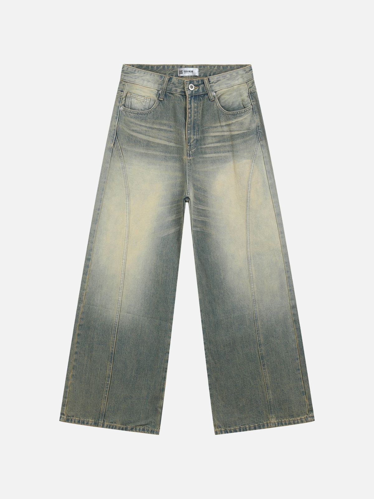 RETRO - Baggy Basic Denim Jeans