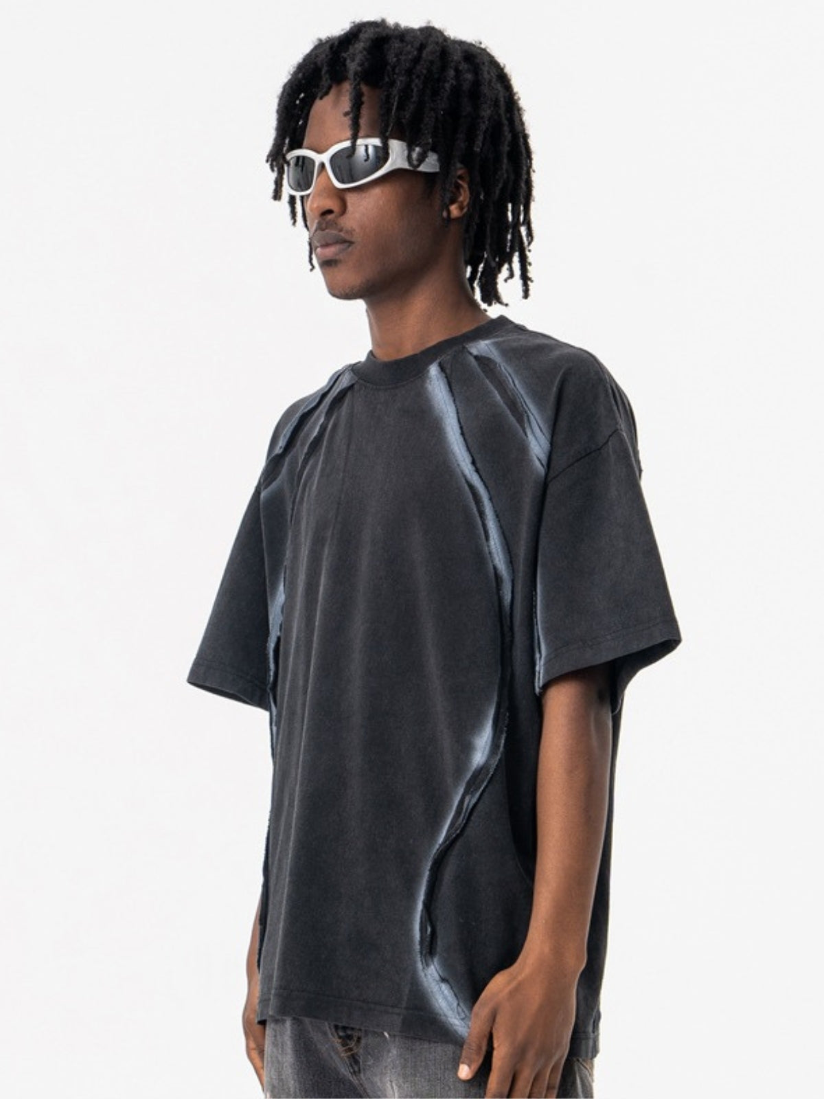 SKERTY - Oversized Embroidered T-Shirt | TEENWEAR.EU