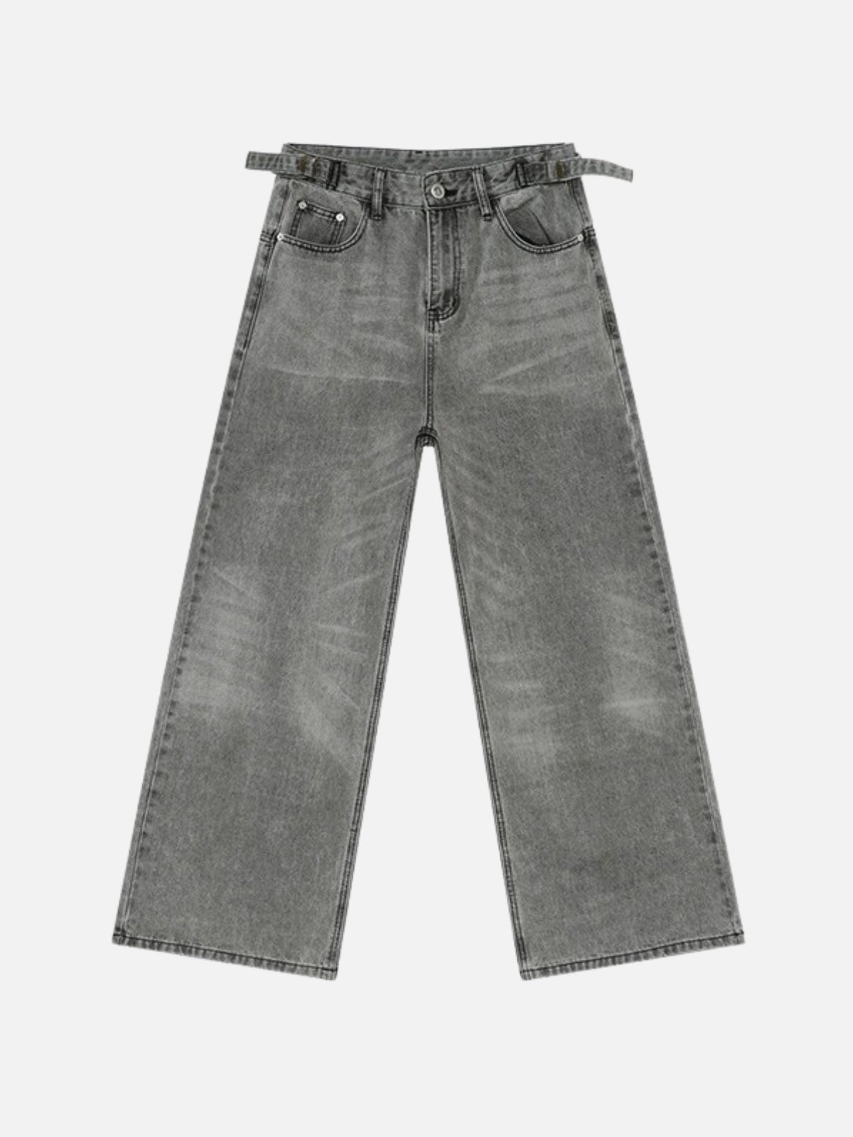 GREYNESS - Baggy Basic Jeans Grey | TEENWEAR.EU