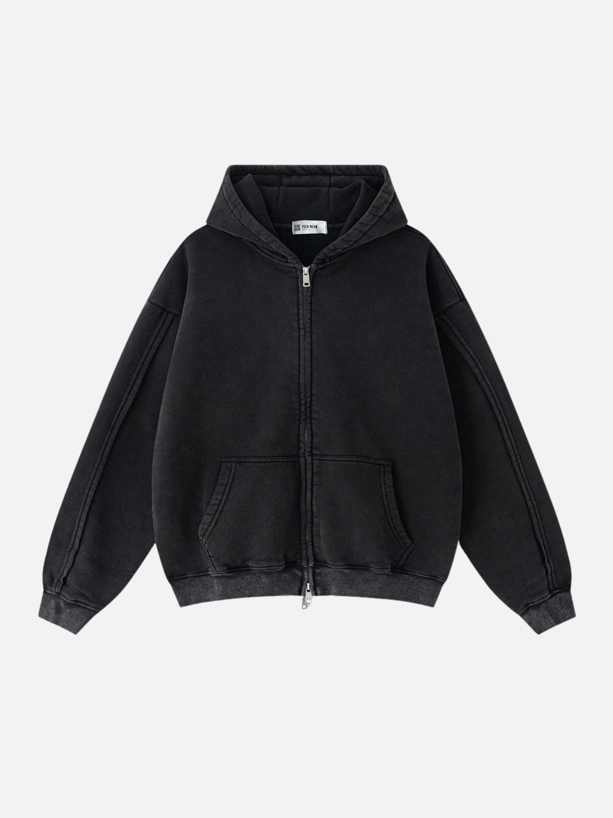 VICOS - Oversized Basic Premium Zip Up Hoodie