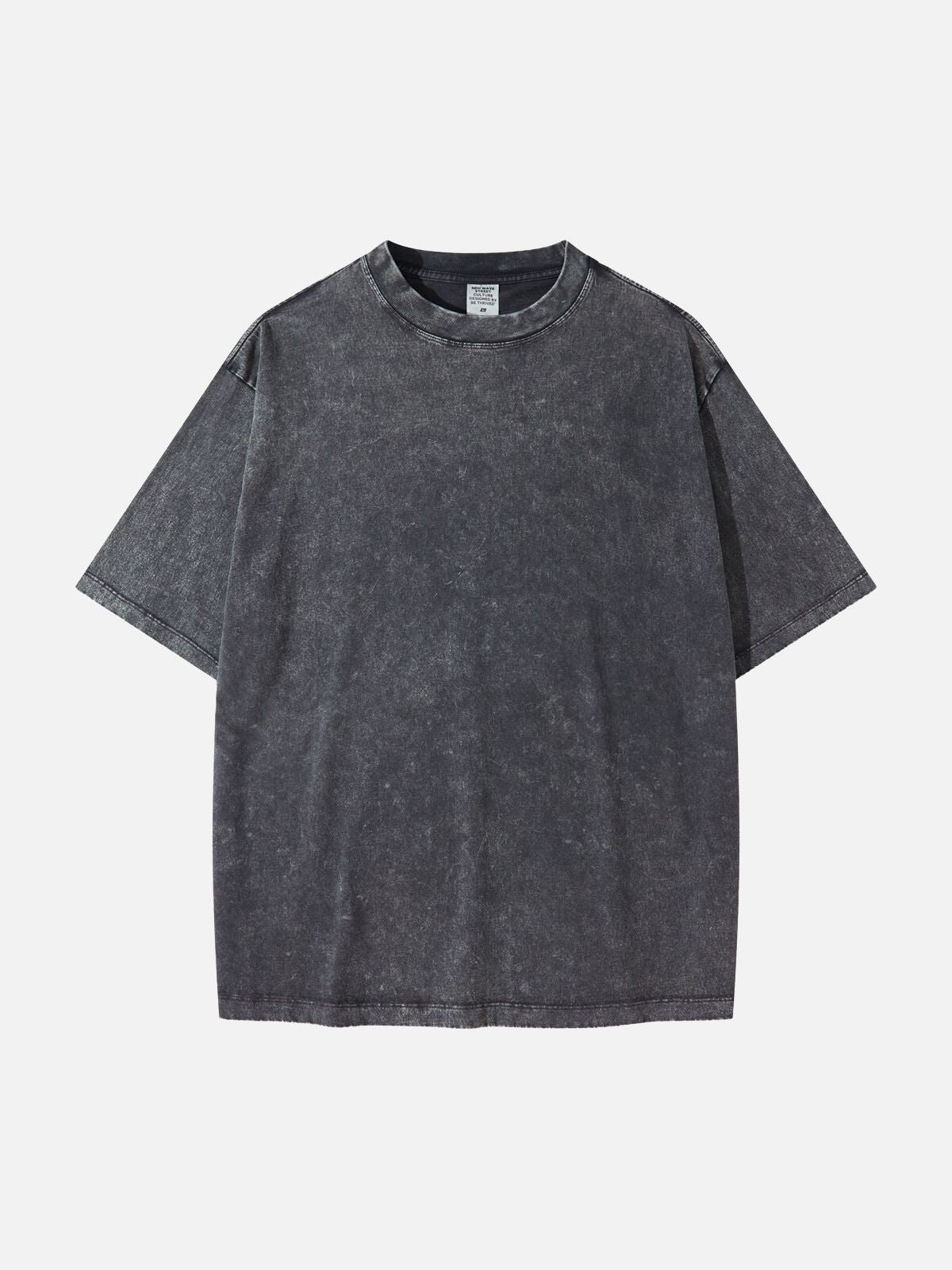 WASHED - Oversized Basic T-Shirt Grey | TEENWEAR.EU