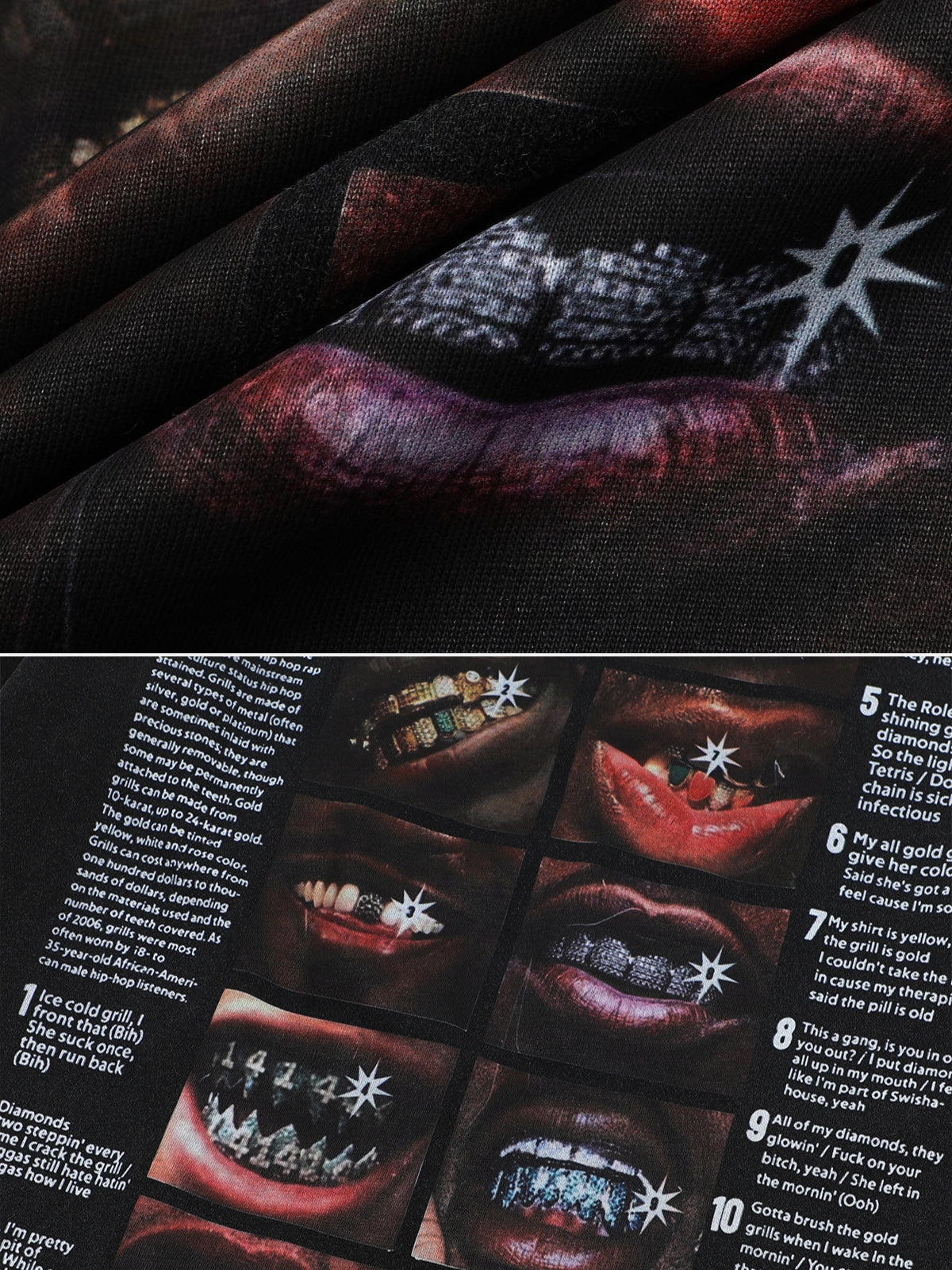 GRILLZ - Oversized Print T-Shirt | TEENWEAR.EU