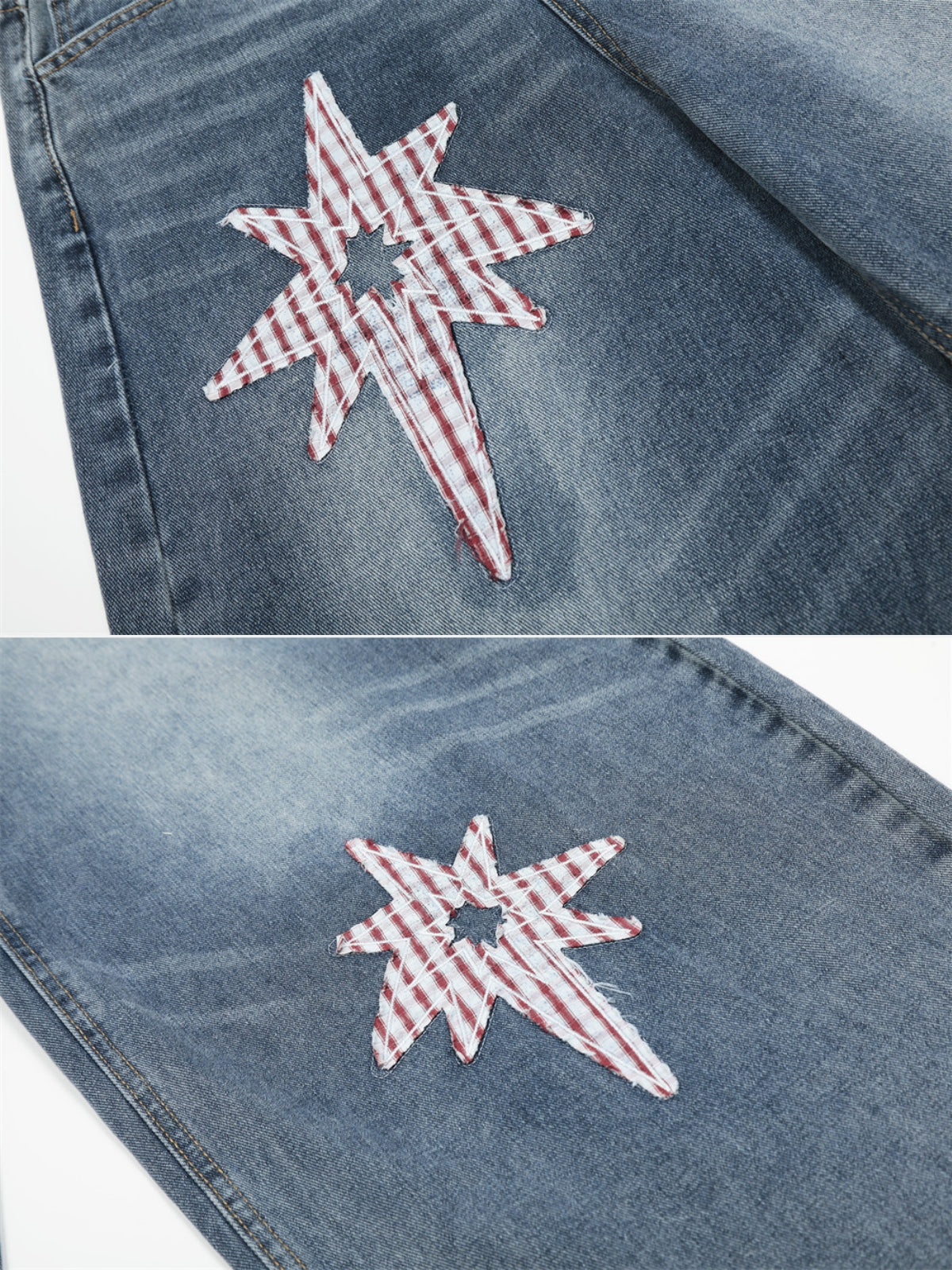 YEEHAW - Baggy Embroidered Basic Jeans | TEENWEAR.EU