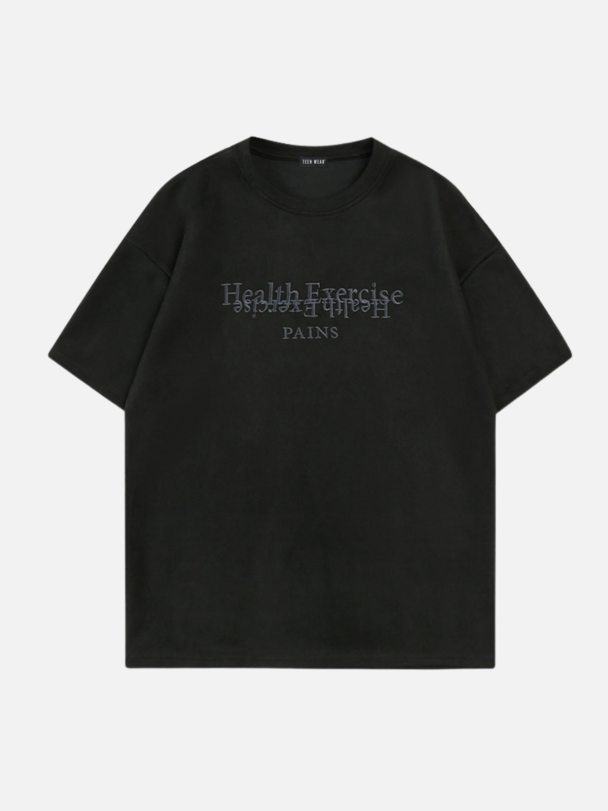 PAINS - Oversized Regular T-Shirt Black | TEENWEAR.EU