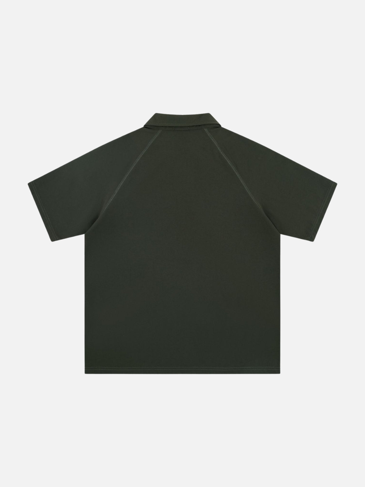 OUTDOOR - Oversized Embroidered Basic Polo Shirt | Teenwear.eu