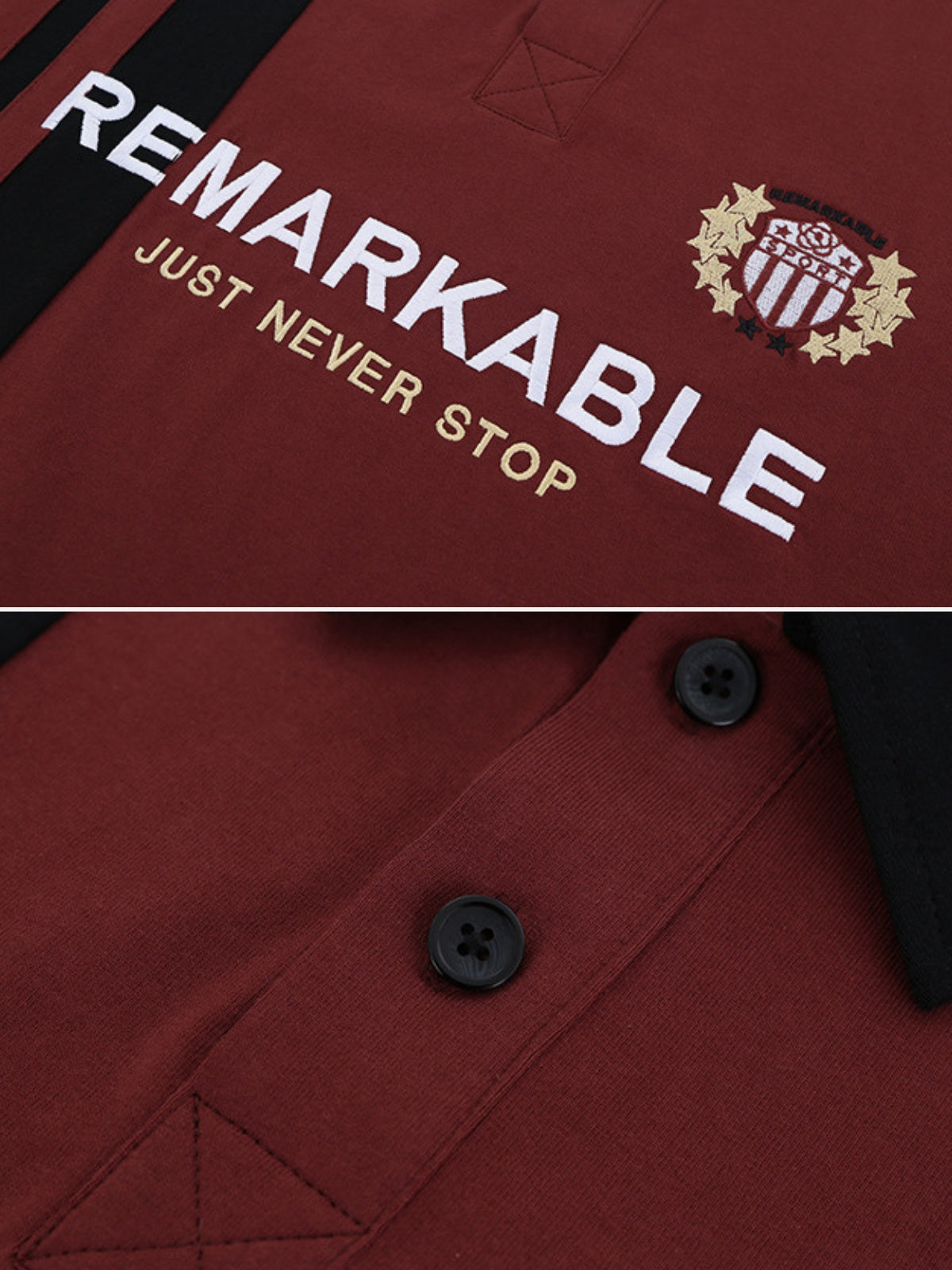 REMARKABLE - Oversized Print Polo Shirt | TEENWEAR.EU