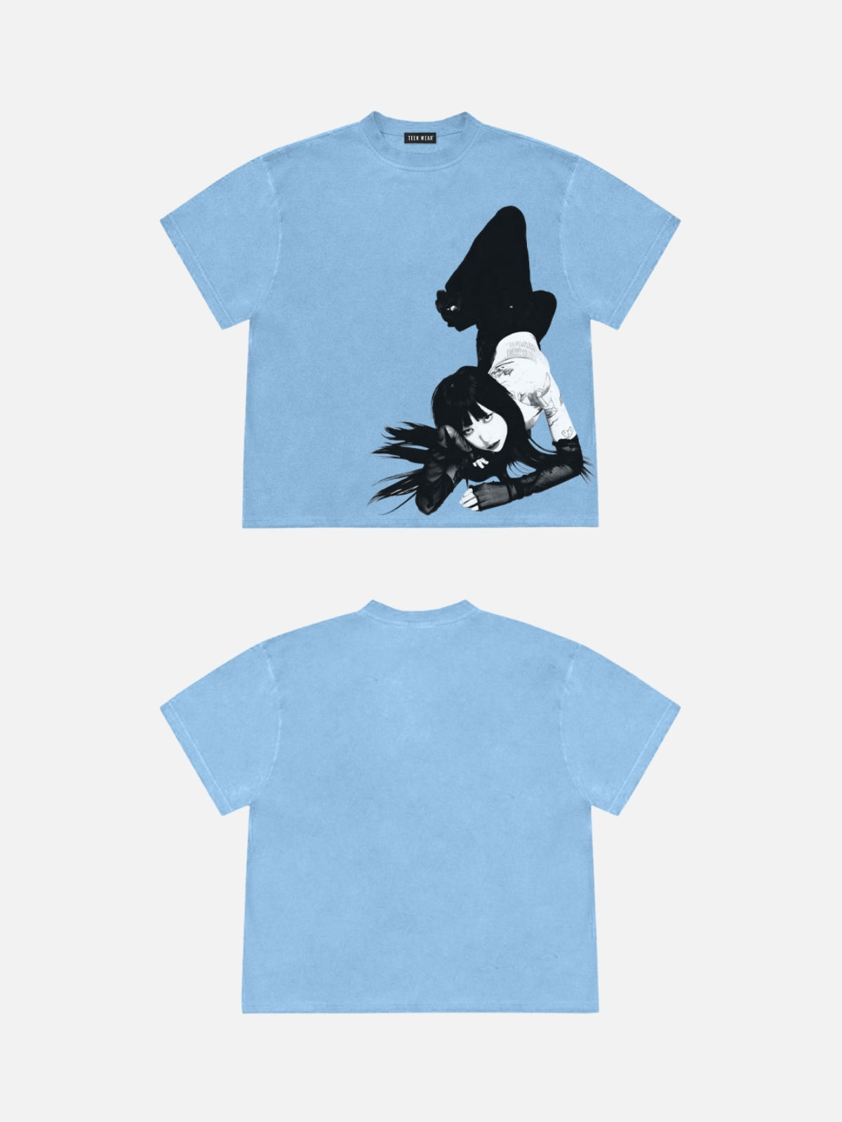 MOTTLED - Regular Print T-Shirt | TEENWEAR.EU