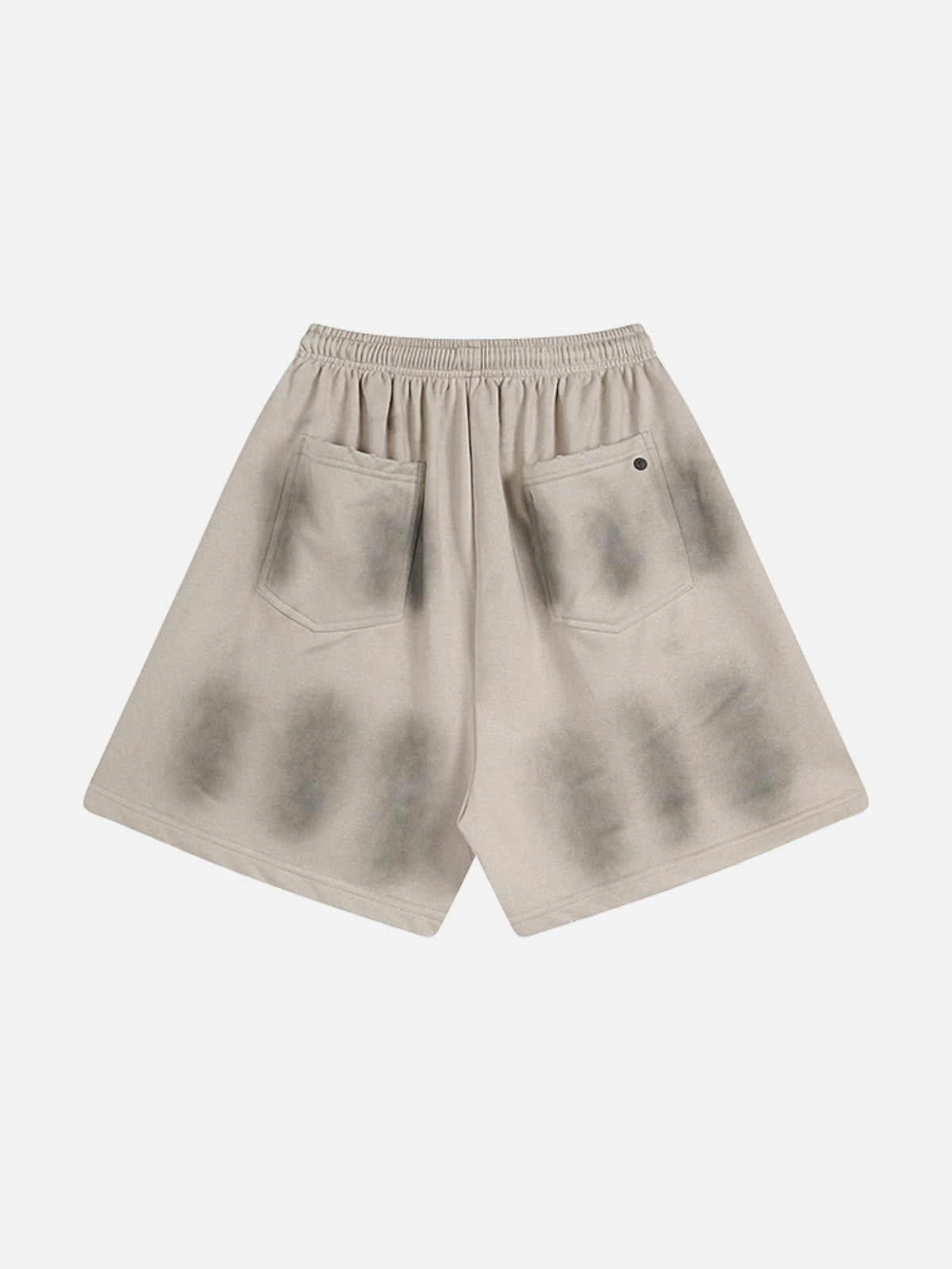 HAPPY DAY - Loose Print Washed Shorts | TEENWEAR.EU