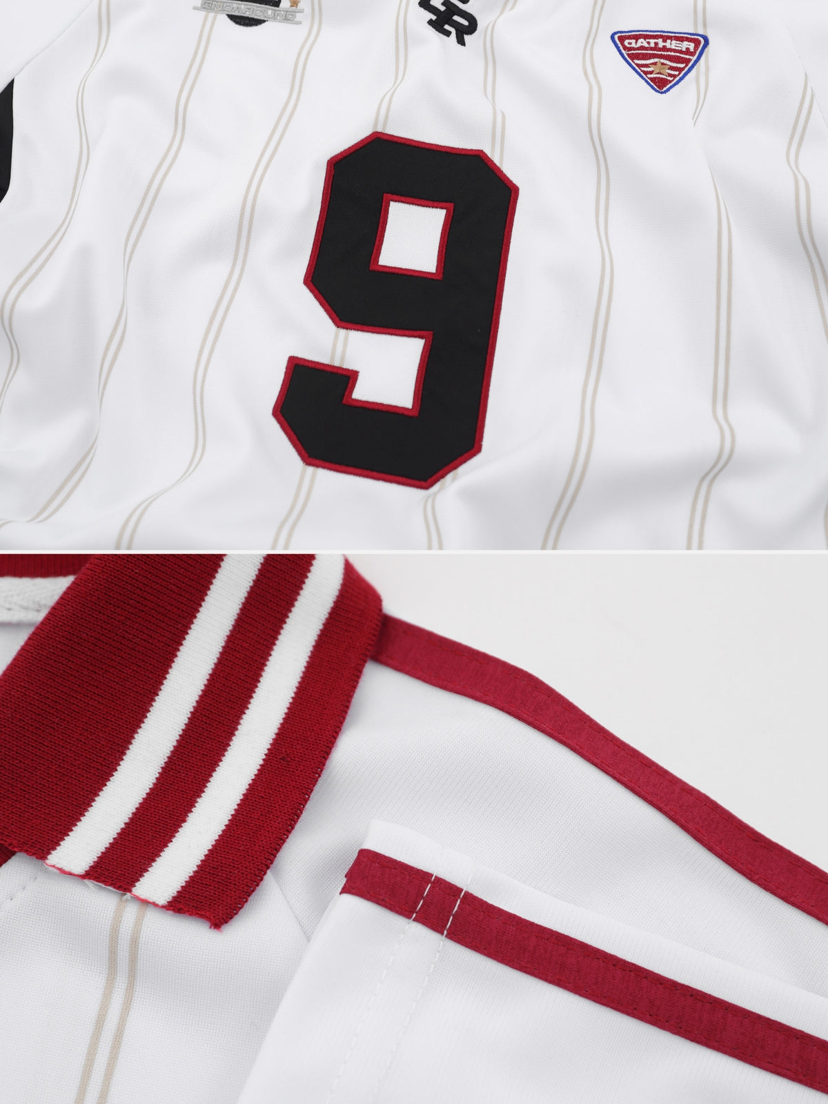 GATHER - Oversized Graphic Jersey Polo | TEENWEAR.EU