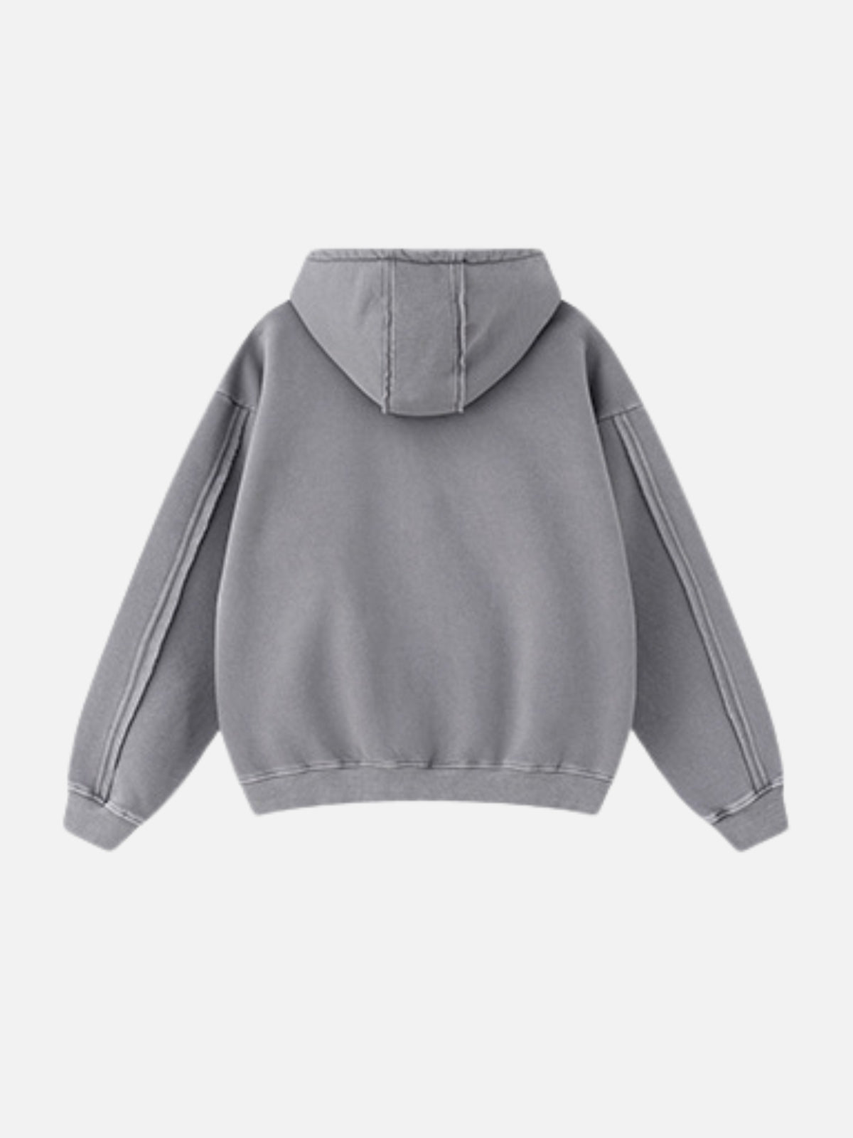 VICOS - Oversized Basic Premium Zip Up Hoodie