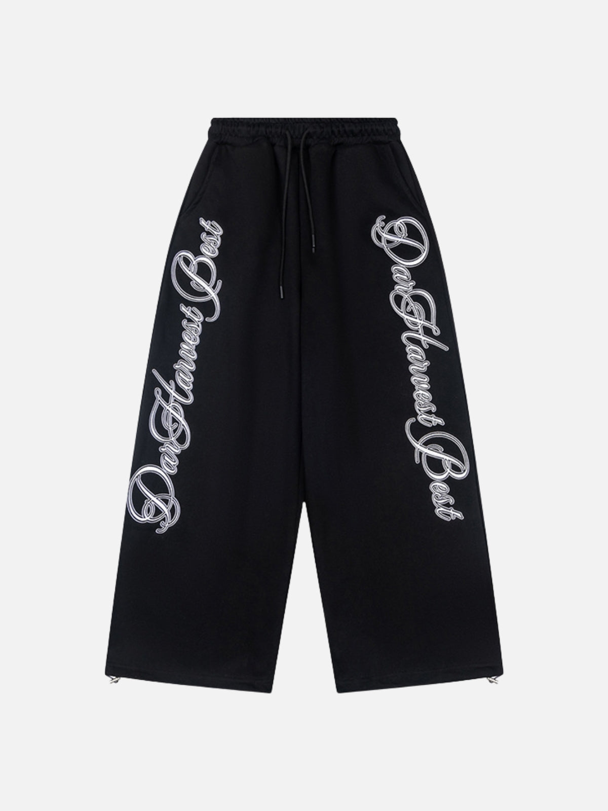 HARVESTY - Baggy Print Sweatpants