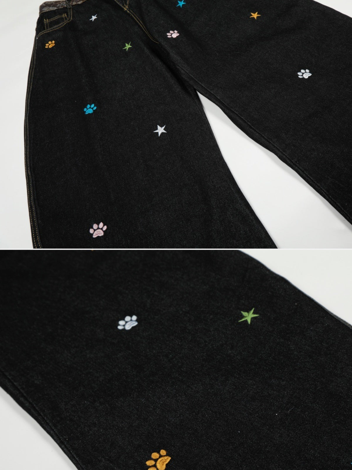 MORPHO - Baggy Graphic Jeans