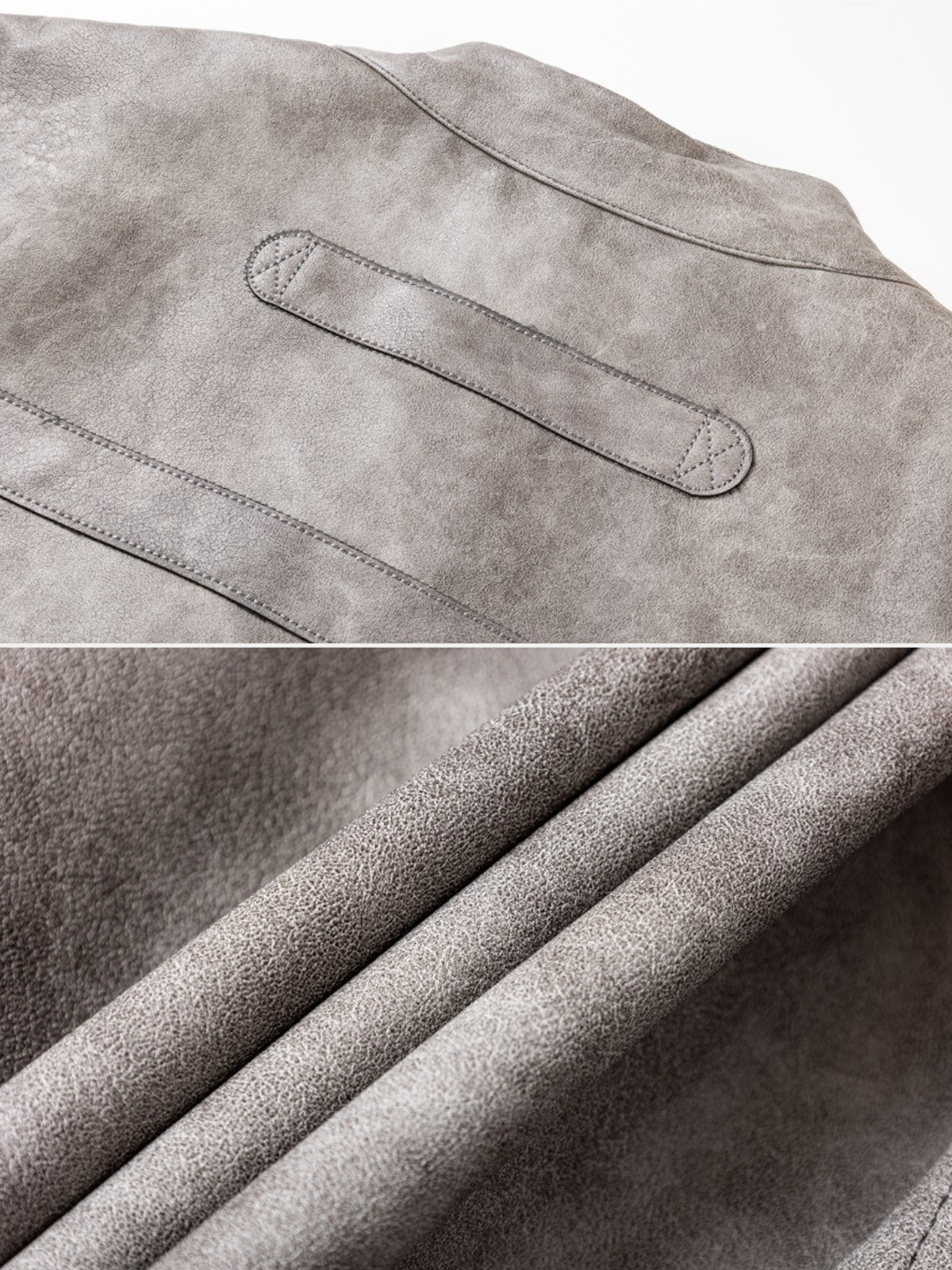 OSWALD - Leather Oversized Basic Jacket | TEENWEAR.EU