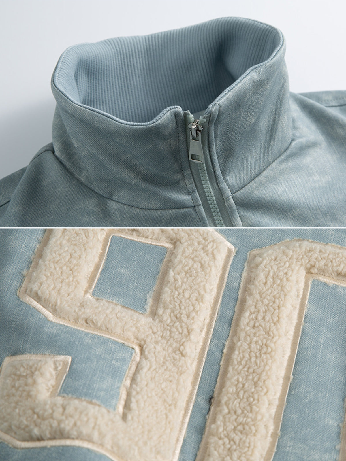 TRIBONO – Oversized Embroidered Varsity Jacket | Teenwear.eu