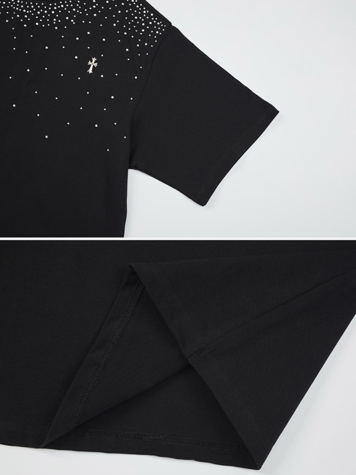 CRUXZY - Oversized Embroidered T-Shirt