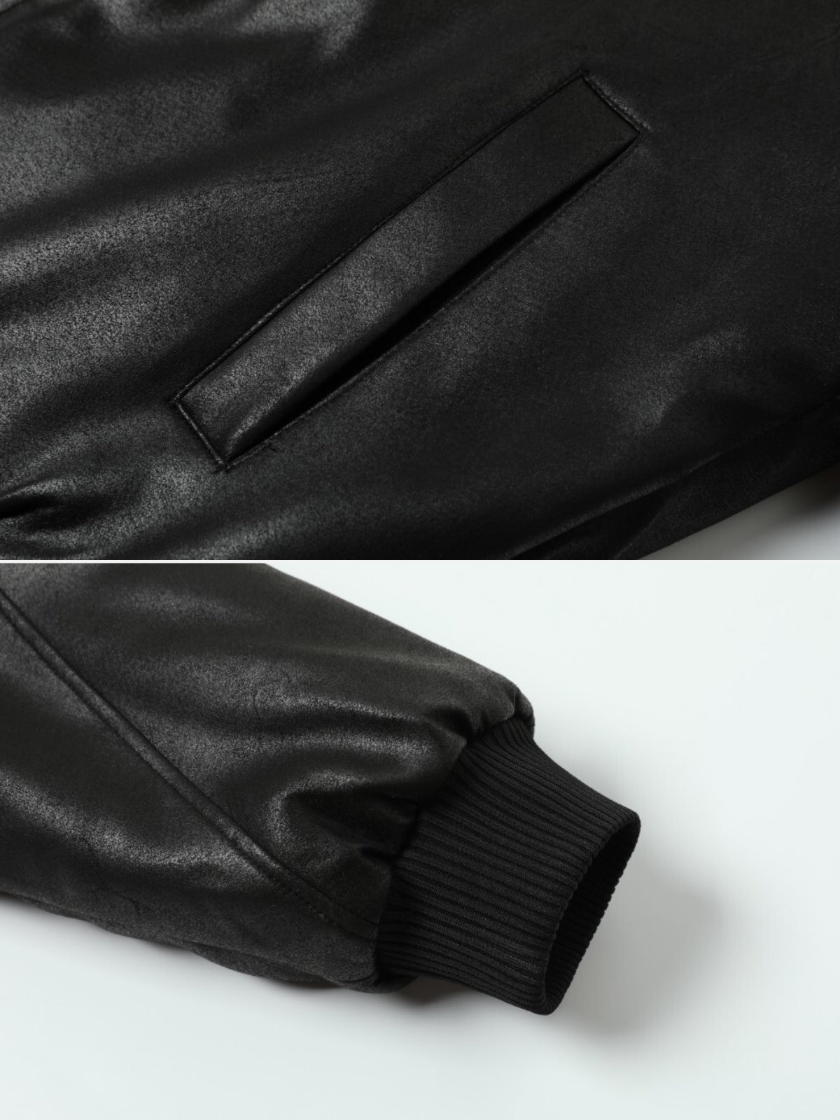 GLAYZE – Faux Leather Oversized Jacket | Teenwear.eu