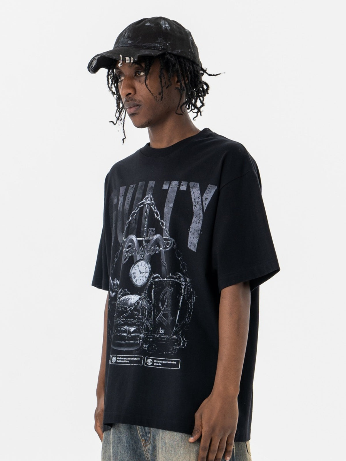 GUILTY - Oversized Print T-Shirt | TEENWEAR.EU